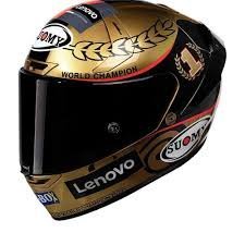 Suomy Casco S1 XR GP Pecco World Cup 2023 Gold LT Helmet Size - L
